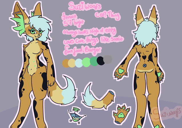 new ref of my oc i made